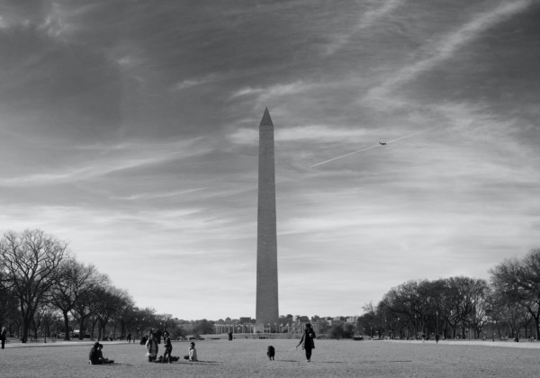 grayscale photo of lincoln monument